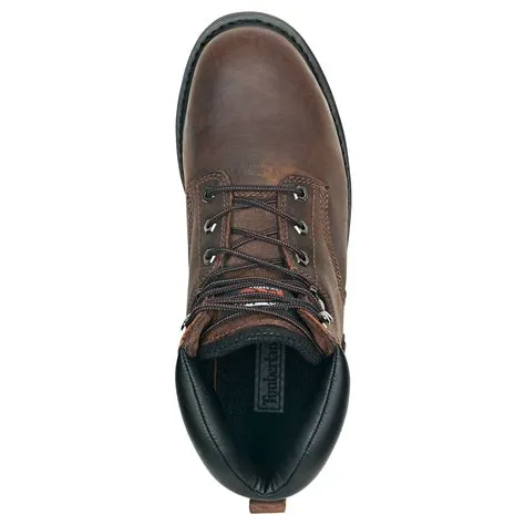 33034 Timberland Men's 6" Steel Safety Toe