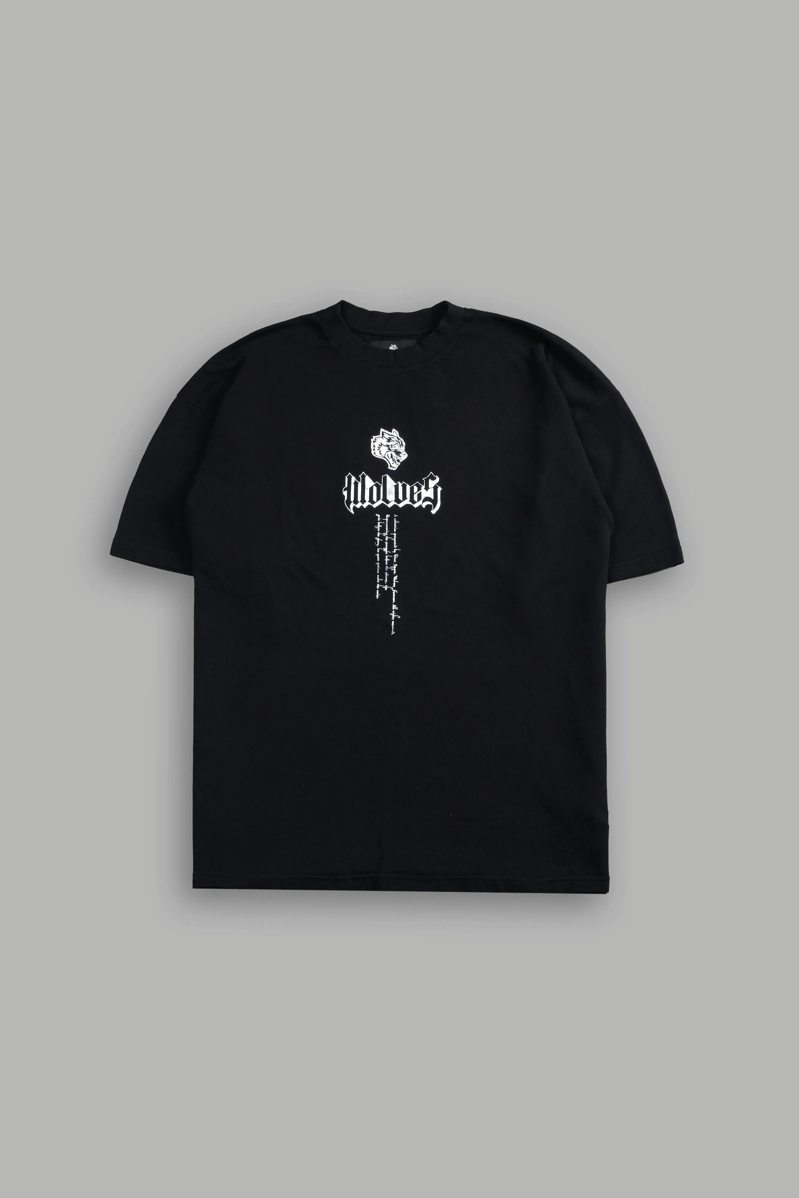 Age Of The Valkyrie "Premium" Oversized Unisex Tee in Black