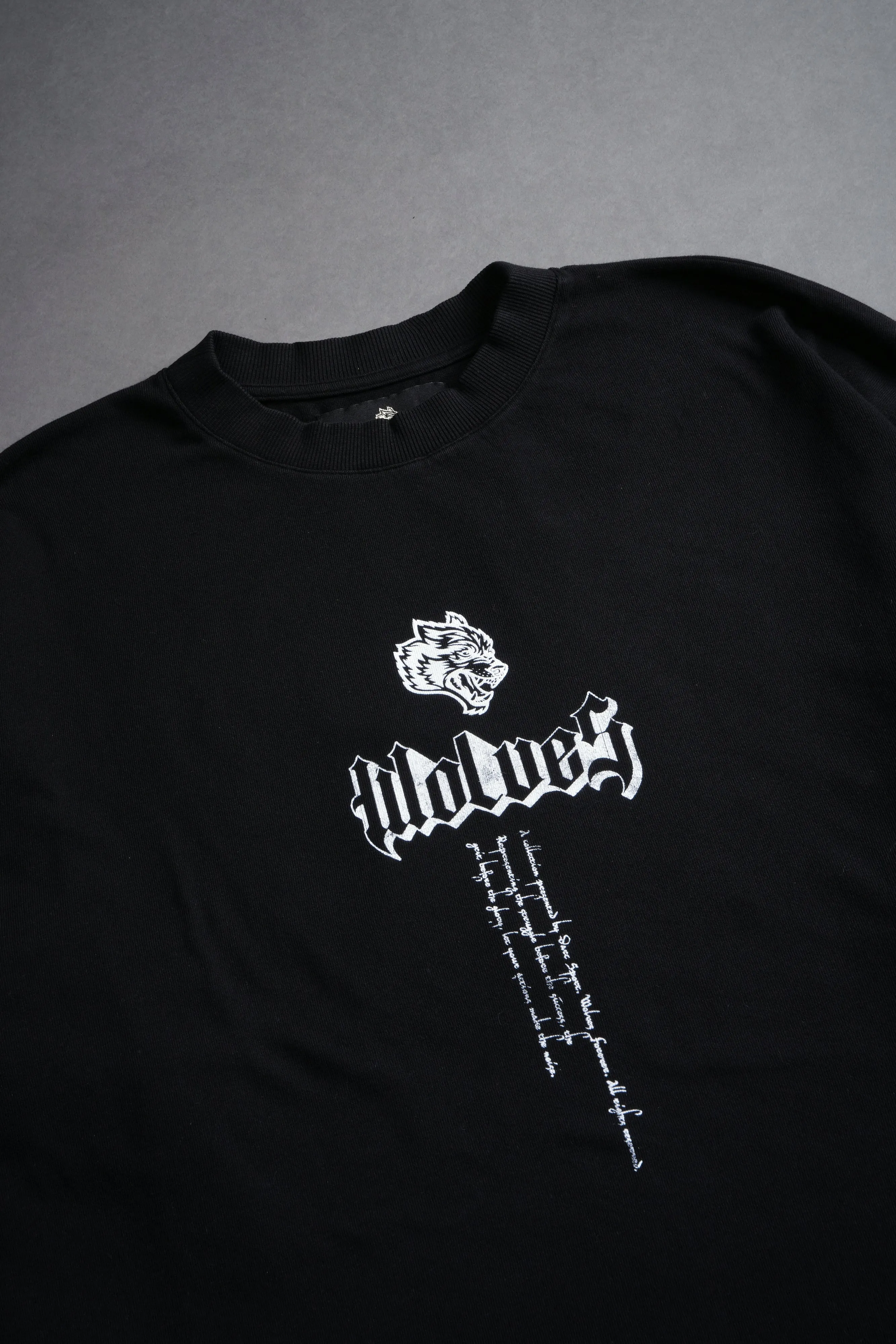 Age Of The Valkyrie "Premium" Oversized Unisex Tee in Black
