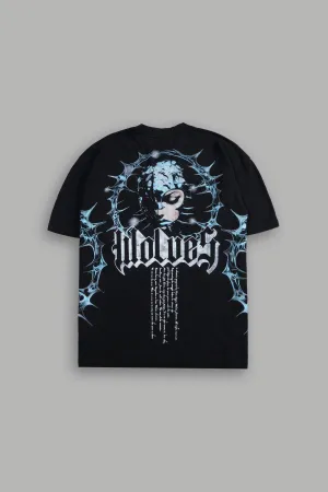 Age Of The Valkyrie "Premium" Oversized Unisex Tee in Black
