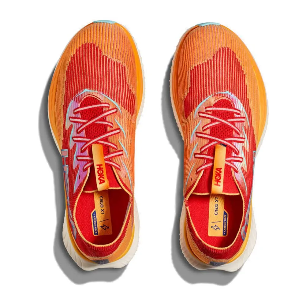All Gender Cielo X1 Running Shoes - Cerise/Solar Flare - Regular (D)