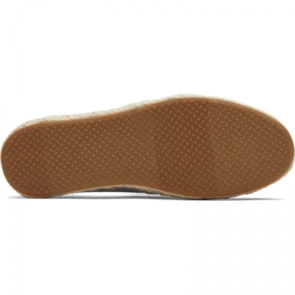 ALPARGATA ROPE Ladies Slip-On Canvas Espadrilles Light Blue