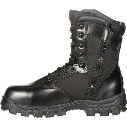 AlphaForce Zipper Composite Toe Public Service Boot