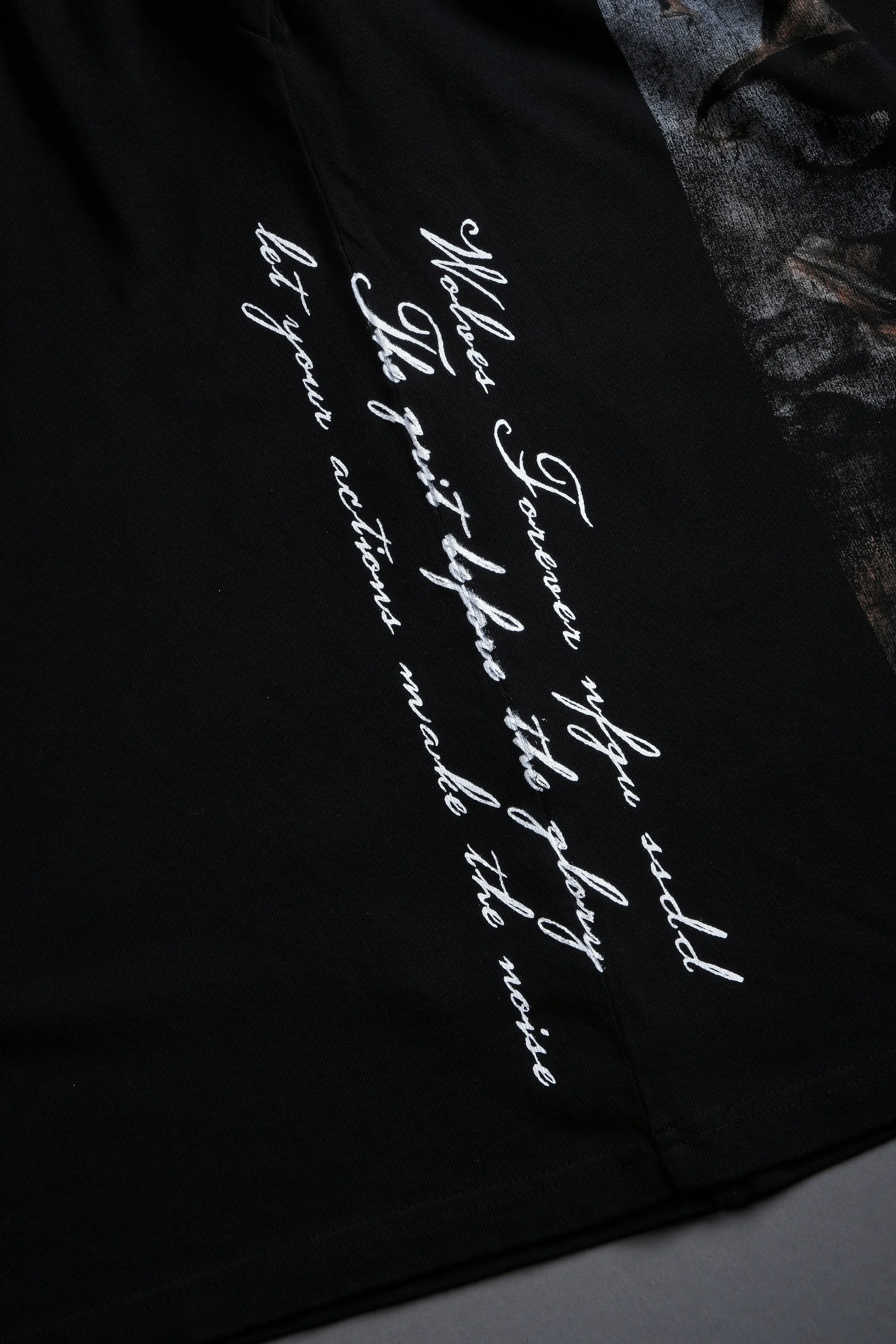 Asgard's Call "Side By Side" Series Premium Tee in Black
