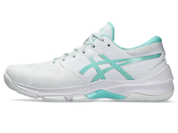 Asics Womens Gel Netburner 20 (D) Bio - White/Illuminate Mint