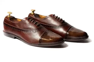 B-Tan Oxfords