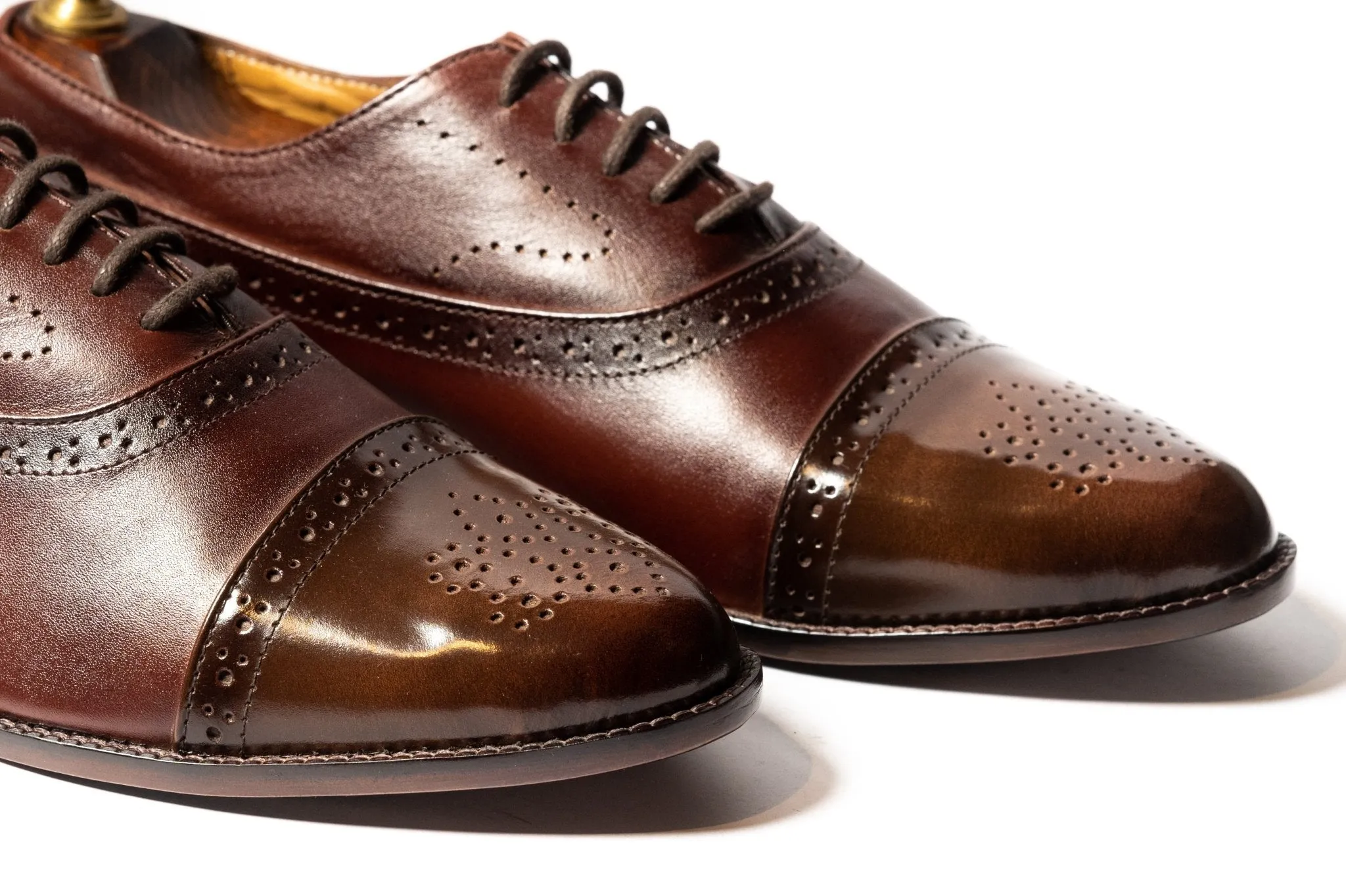 B-Tan Oxfords
