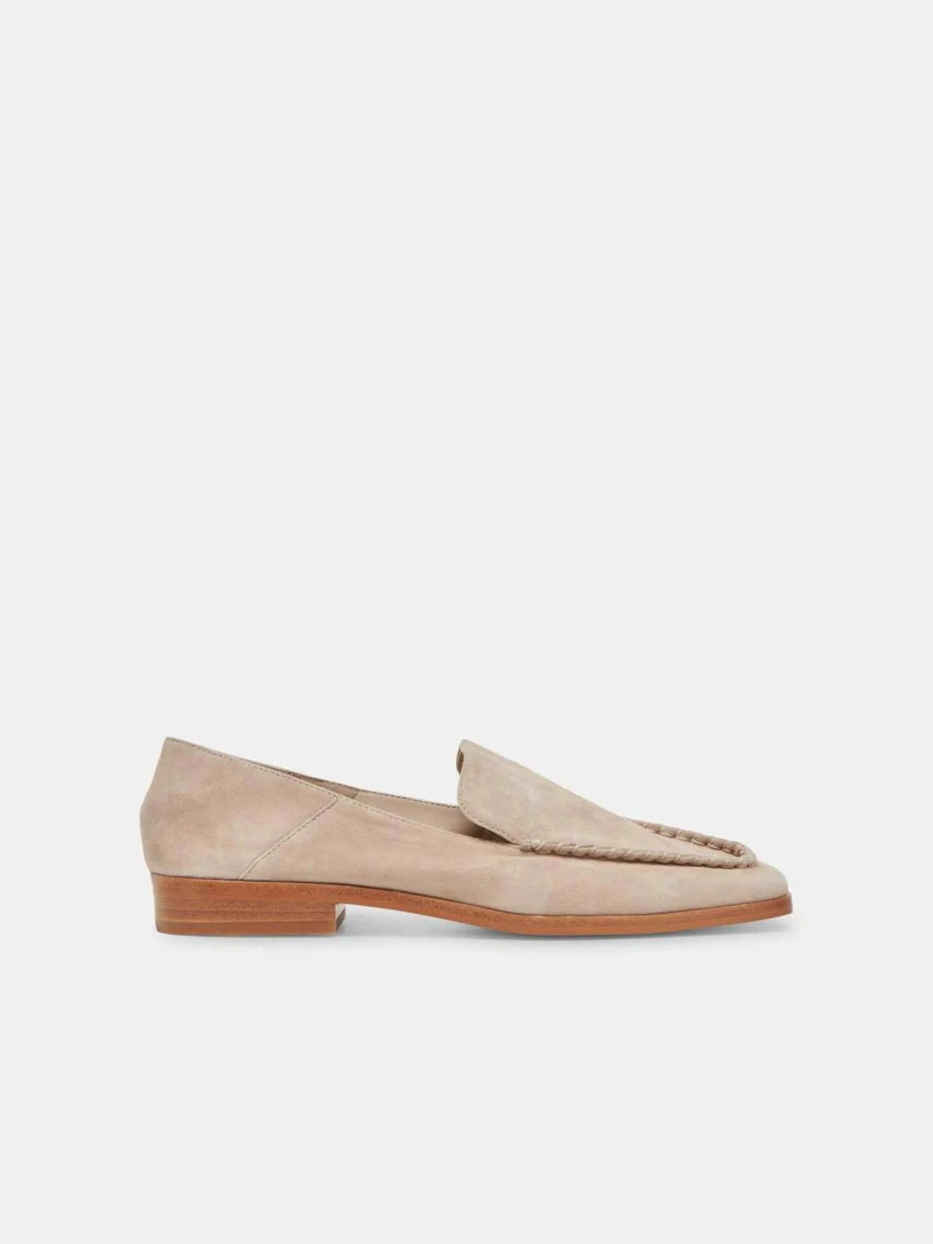 Beny Flats Taupe Suede