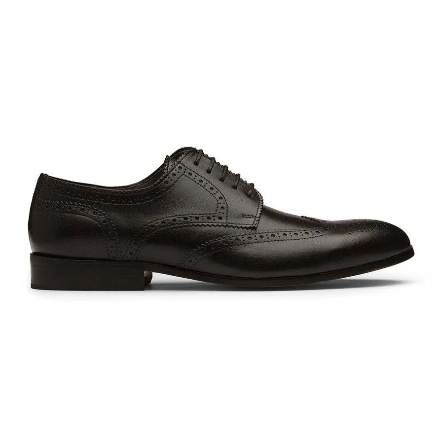 Black Brogue Derbies