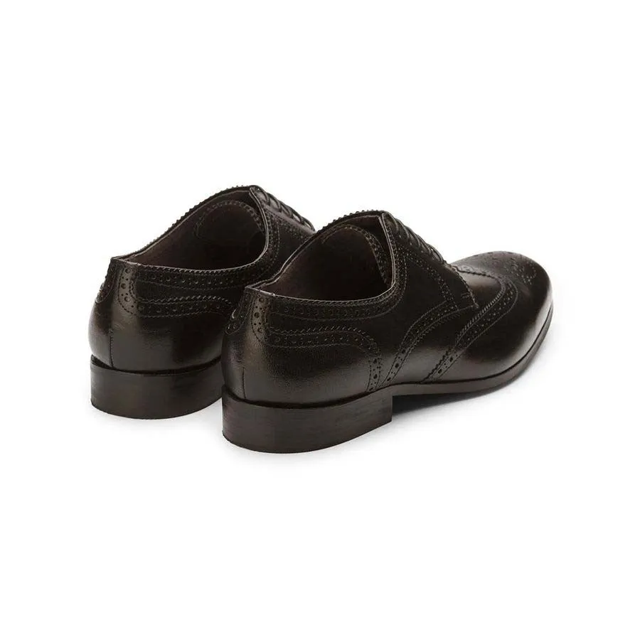 Black Brogue Derbies