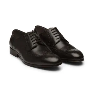 Black Brogue Derbies