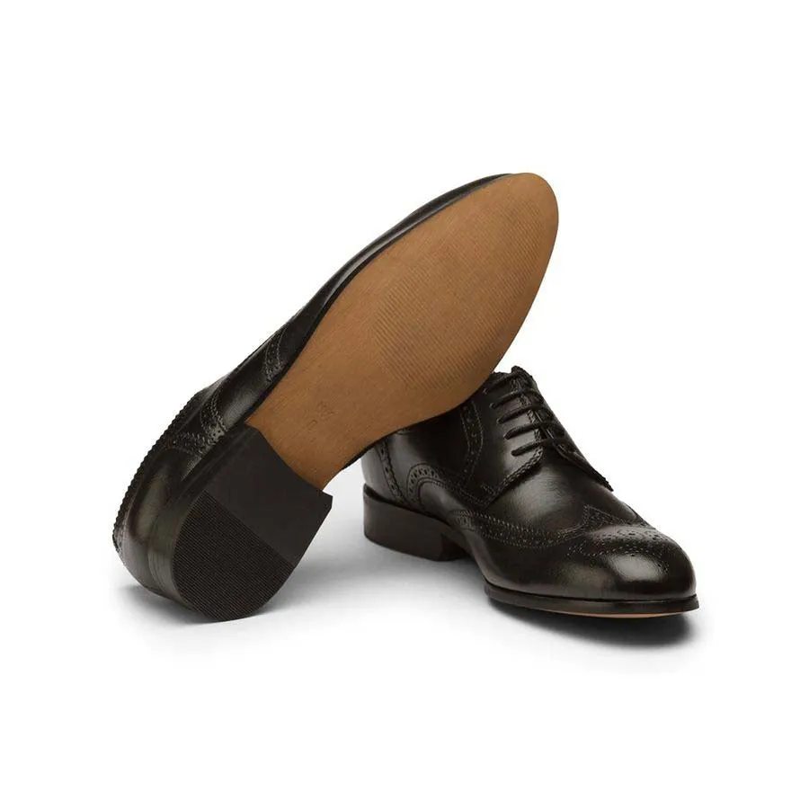 Black Brogue Derbies