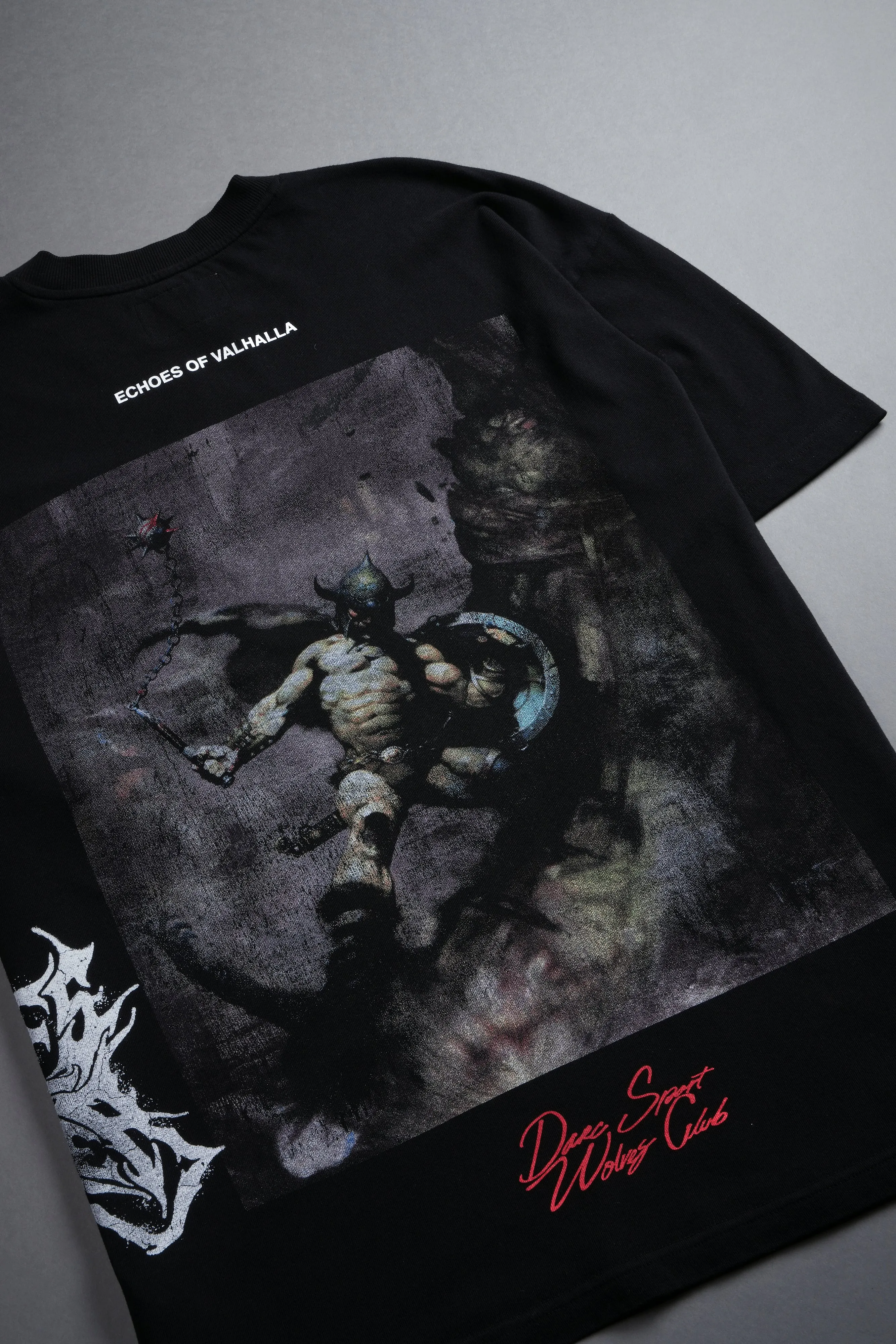 Born Warrior "Side By Side" Series Premium Tee in Black