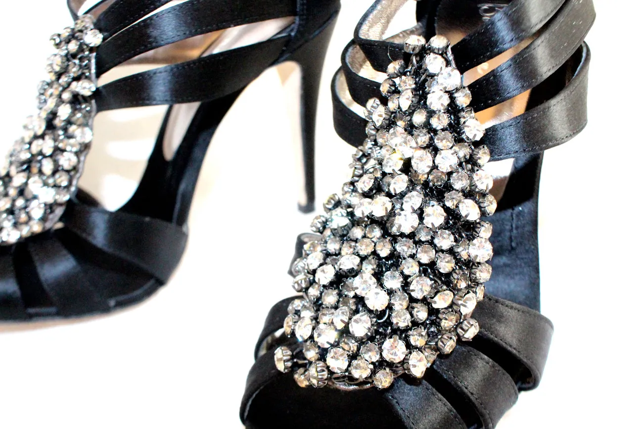 Bourne Women's Crystal Encrusted Leigh Sandals