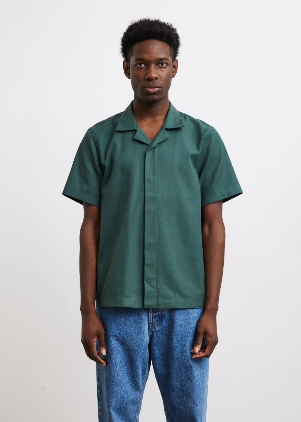 Canty Cotton Seersucker Shirt