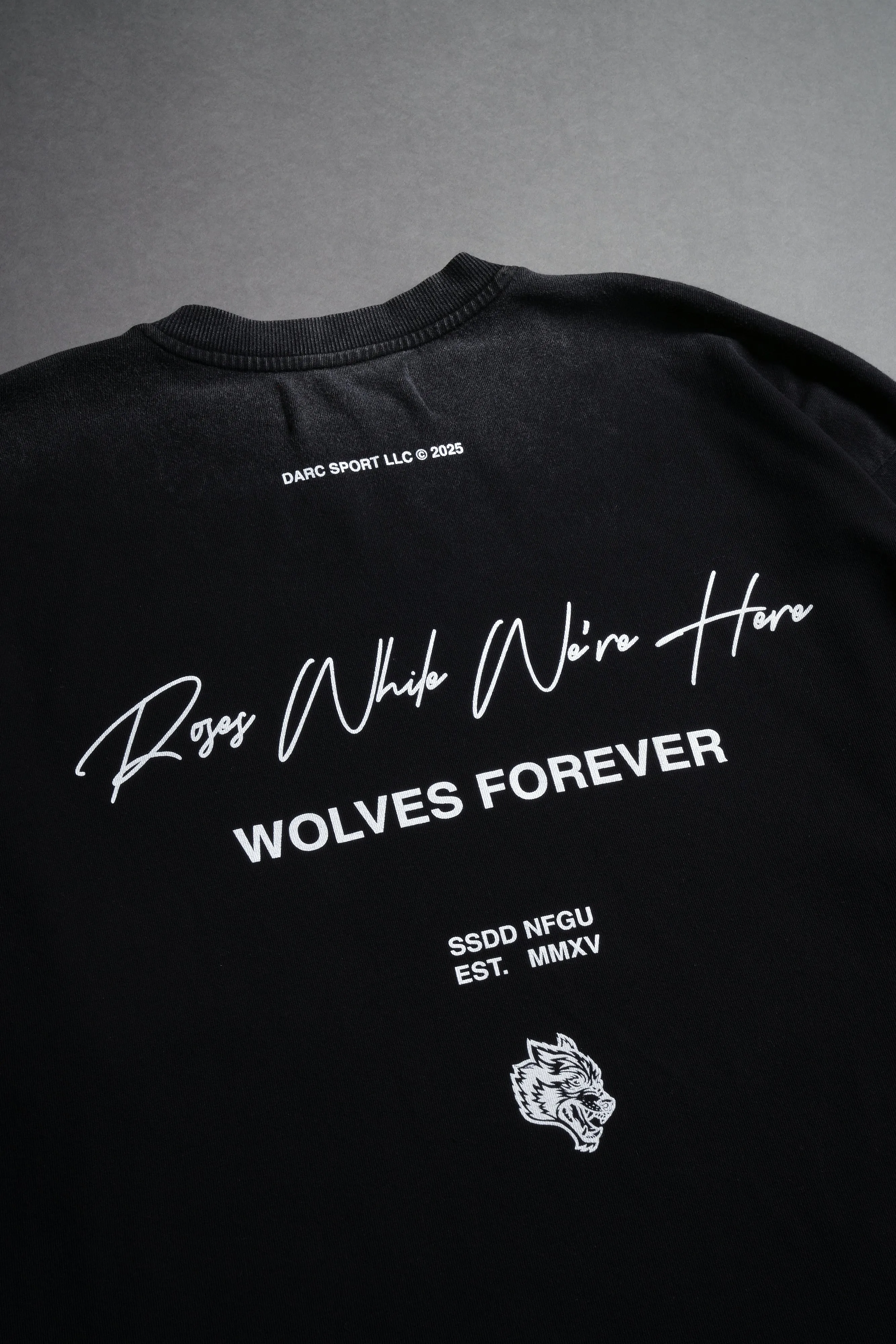 Cherub And The Rose "Premium" Oversized Tee in Black
