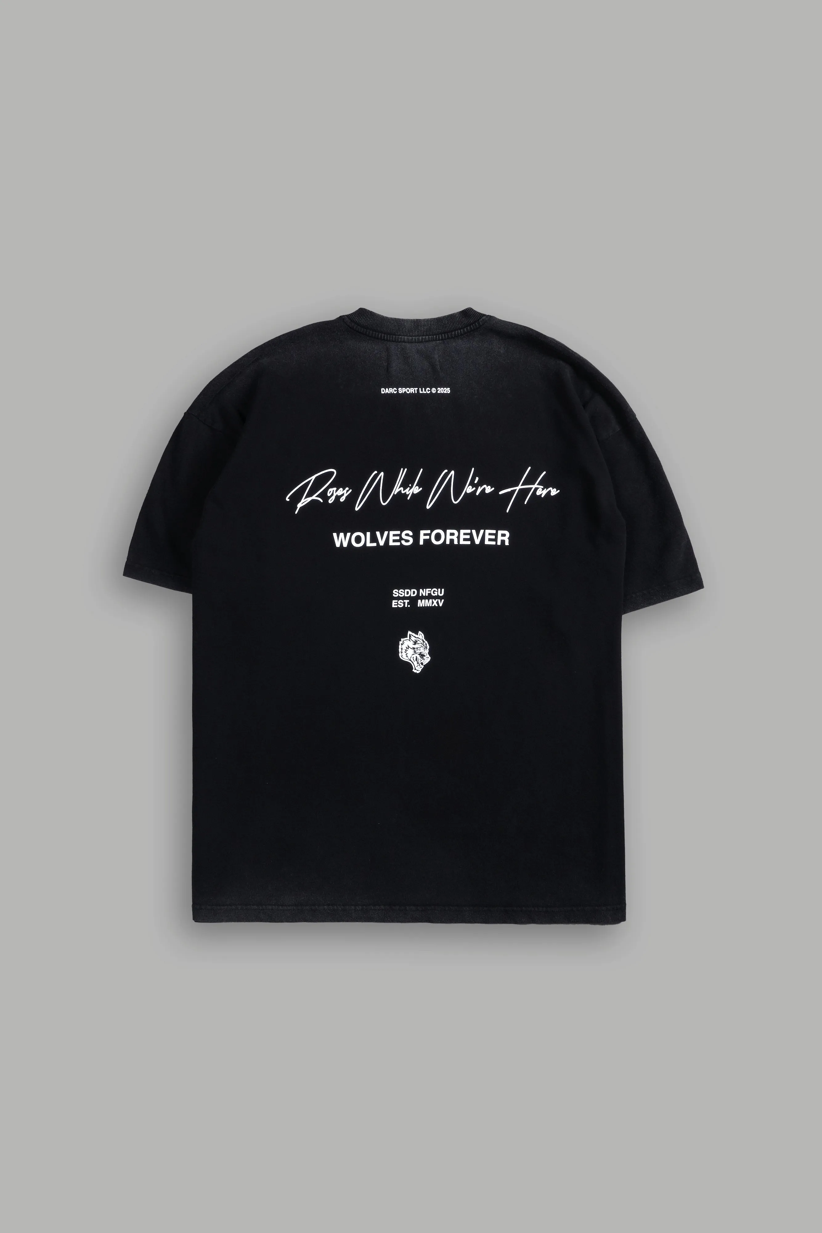 Cherub And The Rose "Premium" Oversized Tee in Black