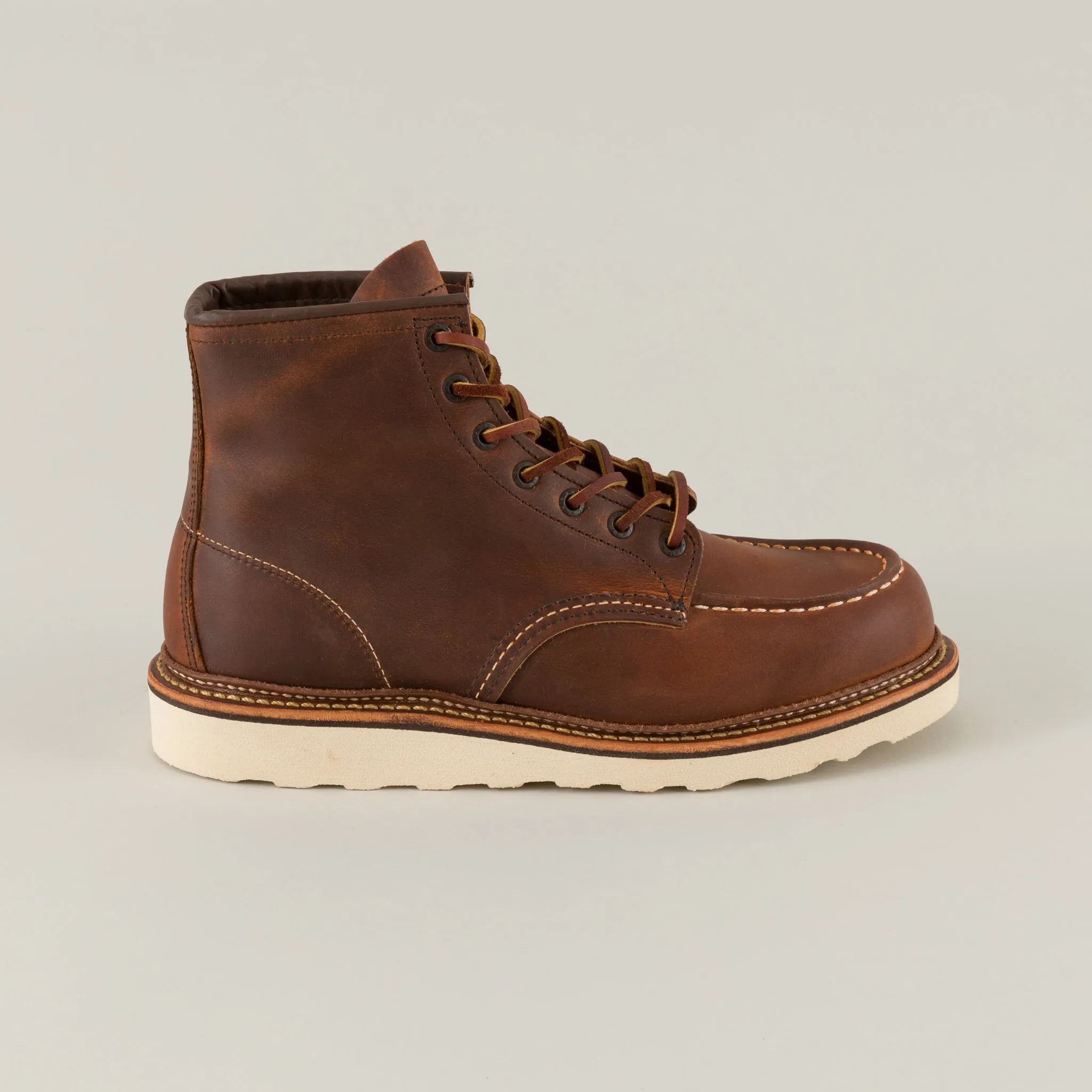 Classic Moc Toe Boot, Copper Rough & Tough