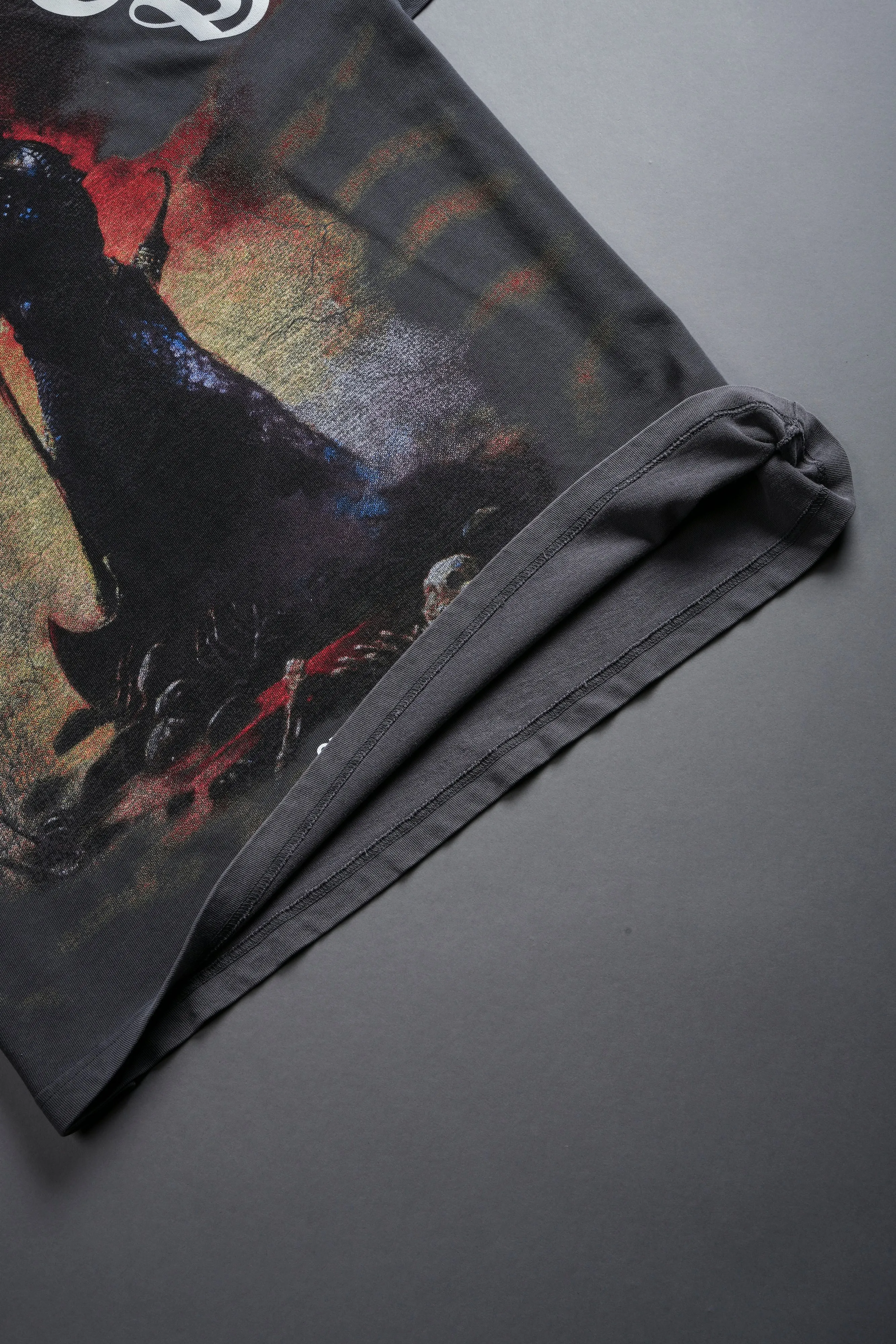 Conquer "Premium" Oversized Tee in Wolf Gray