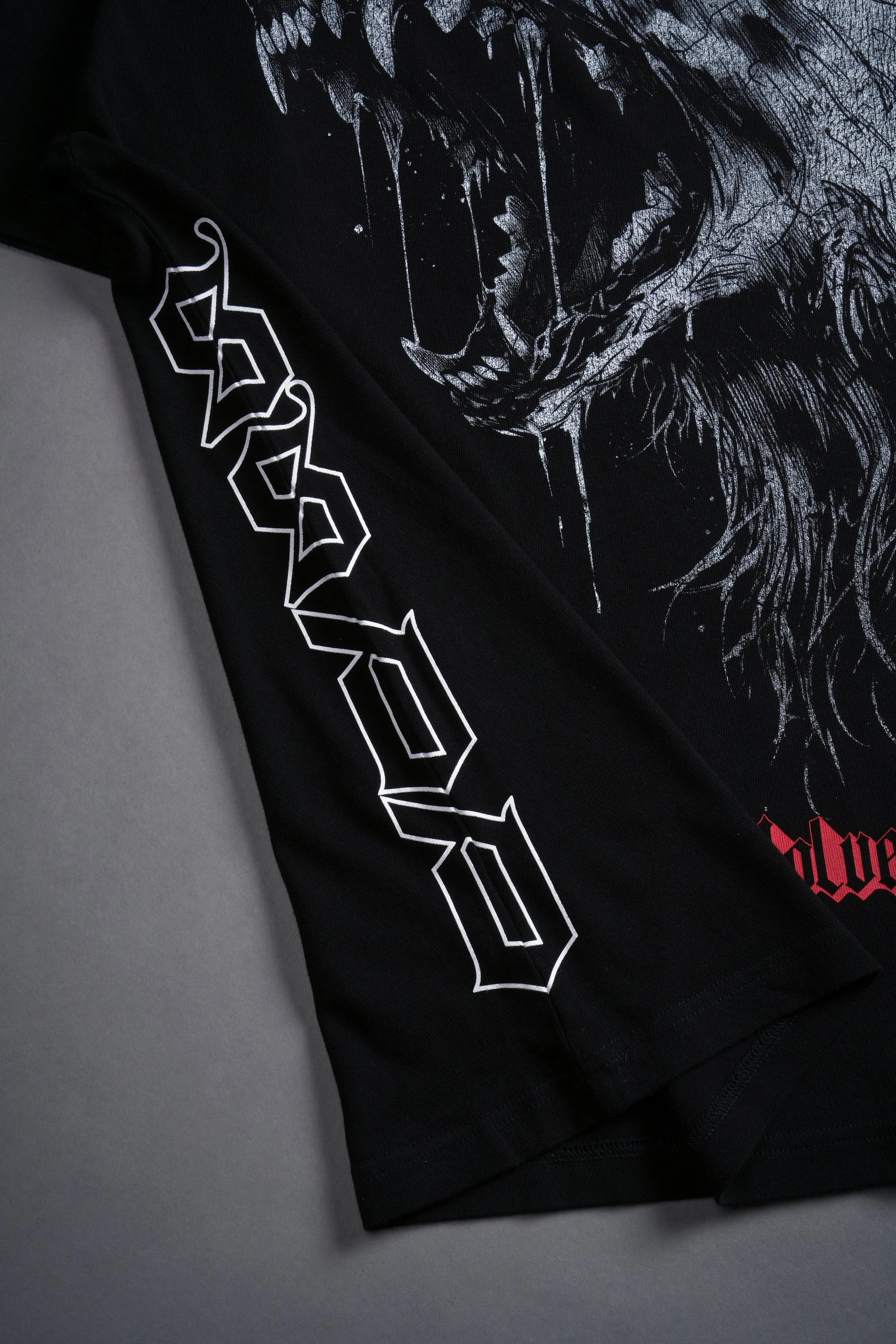Darc Fenrir "Side By Side" Oversized Tee in Black