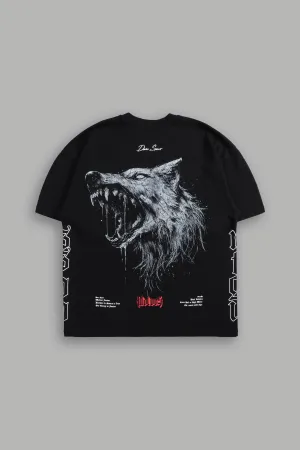 Darc Fenrir "Side By Side" Oversized Tee in Black