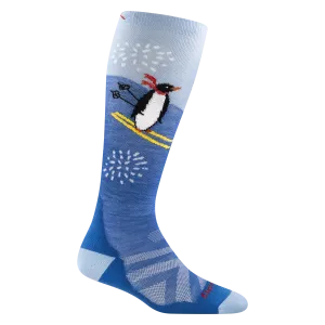 DARN TOUGH PENGUIN PEAK OVER-THE CALF MIDWEIGHT SKI & SNOWBOARD SOCK KIDS'