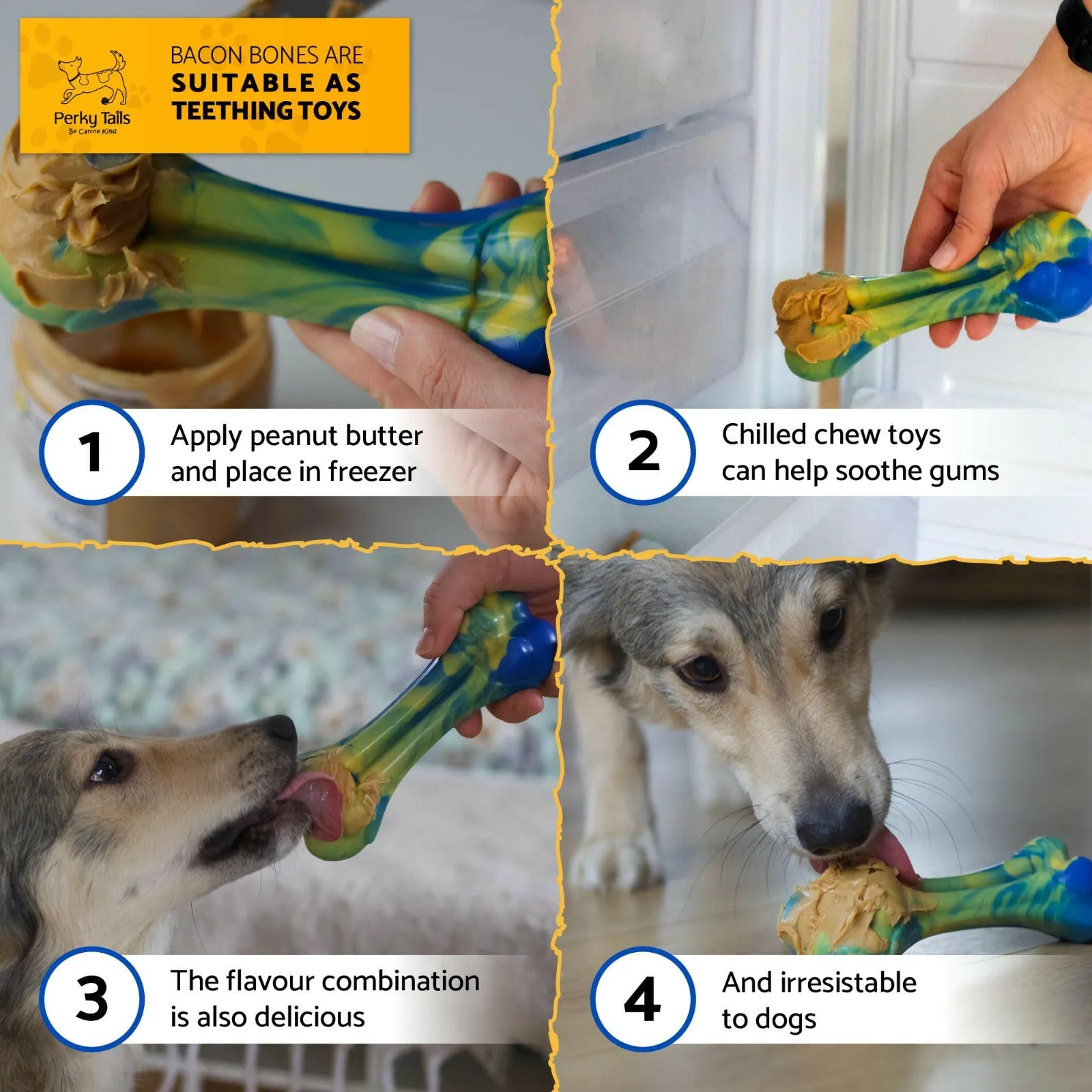 Durable Nylon Bone Chew Toys: Ideal for Aggressive Chewers