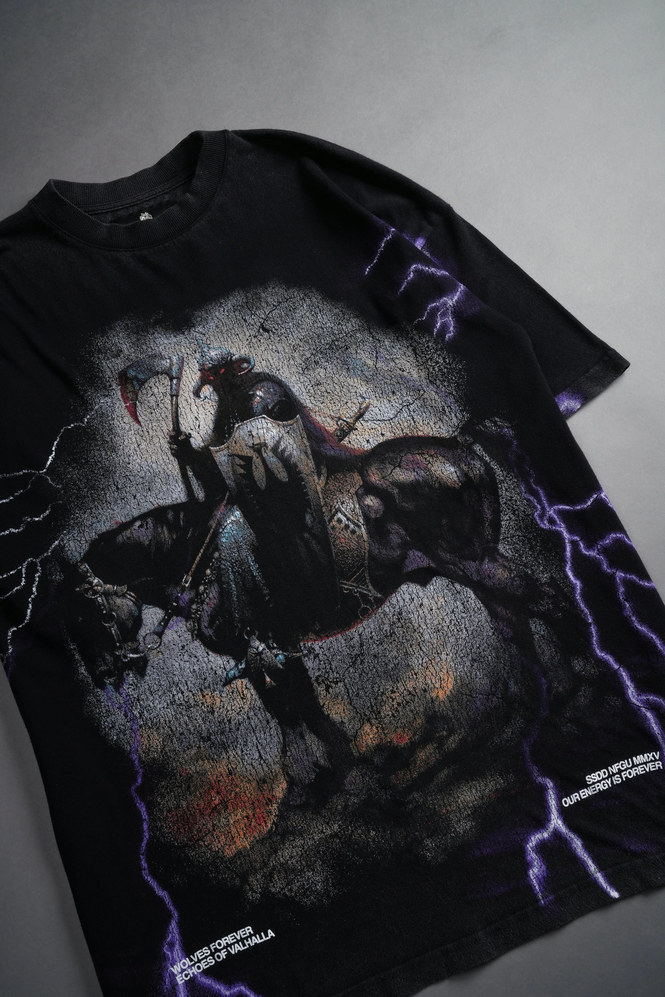 Elysium "Premium" Oversized Tee in Black
