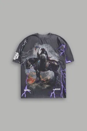 Elysium "Premium" Oversized Tee in Wolf Gray