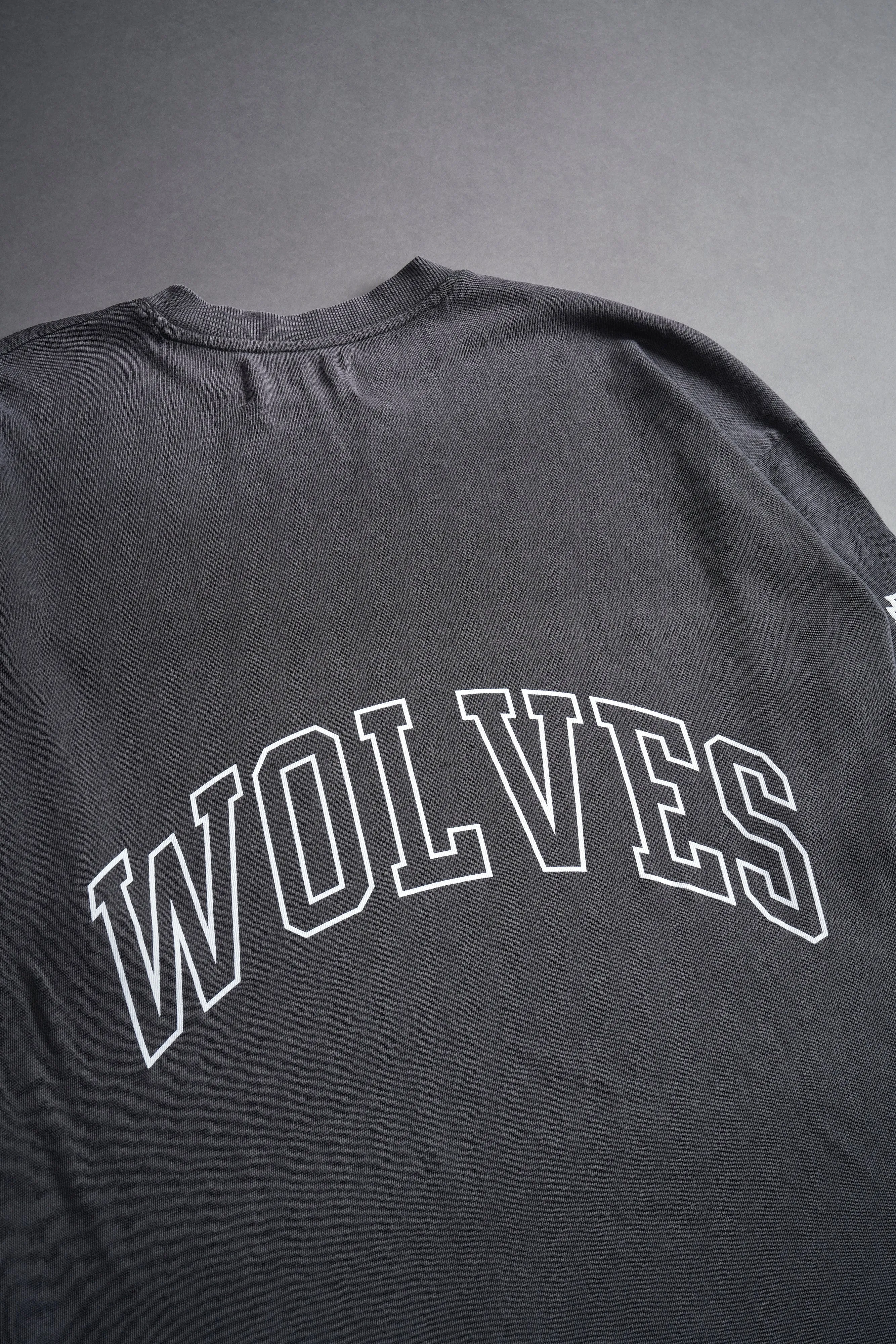 Elysium "Premium" Oversized Tee in Wolf Gray