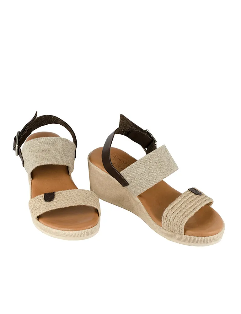 Espadrilles Brisa Heel Chocolate