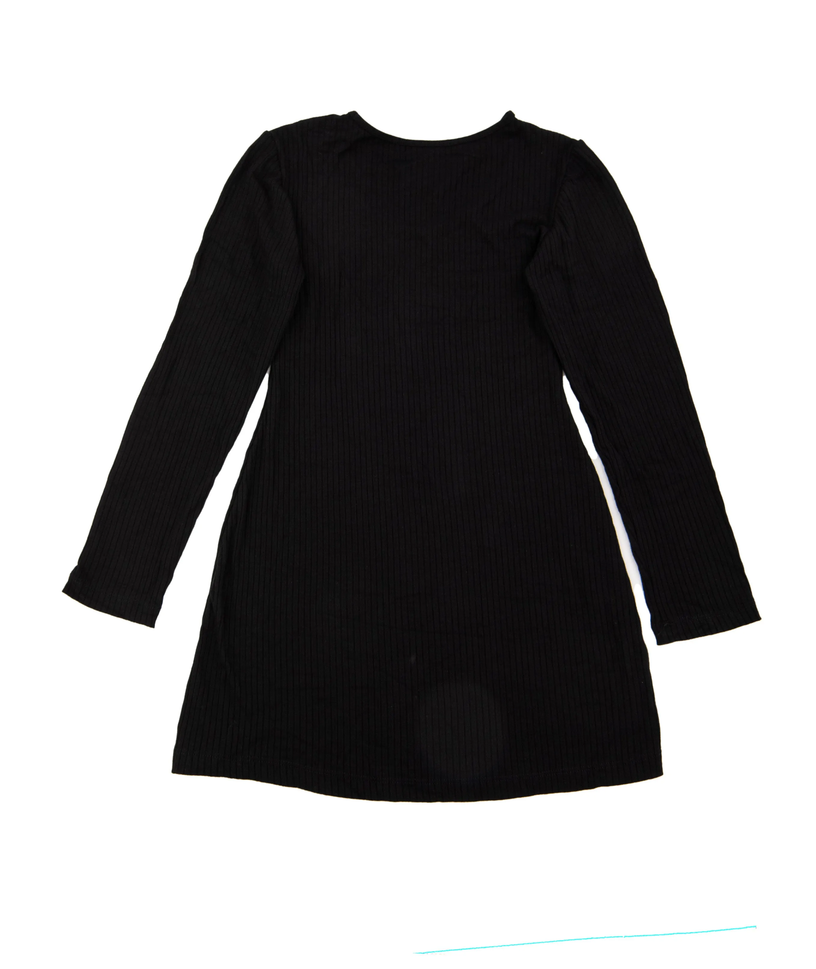 FBZ Girls Open Neck Rib Dress