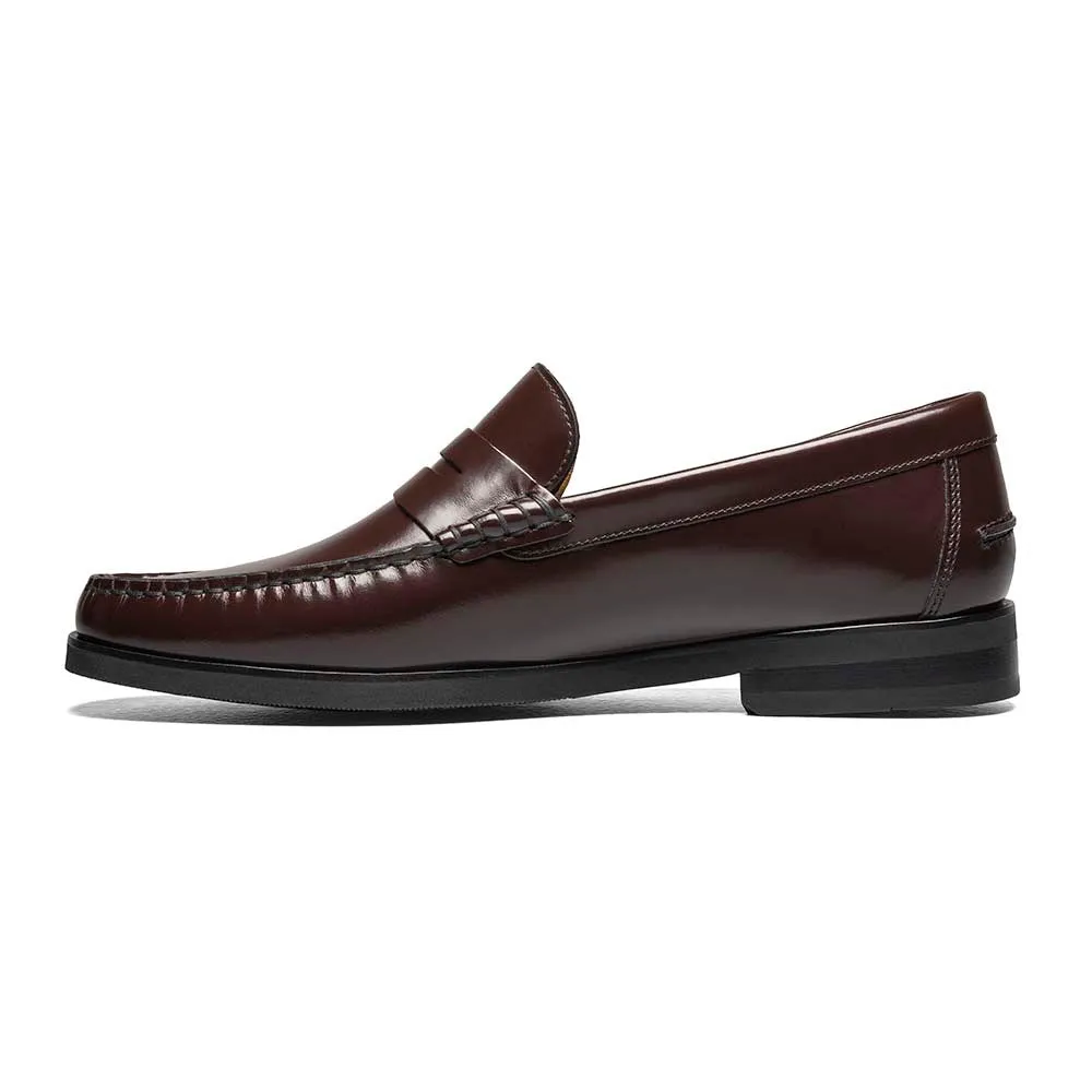Florsheim Berkley Flex Moc Toe Penny Loafer in Burgundy