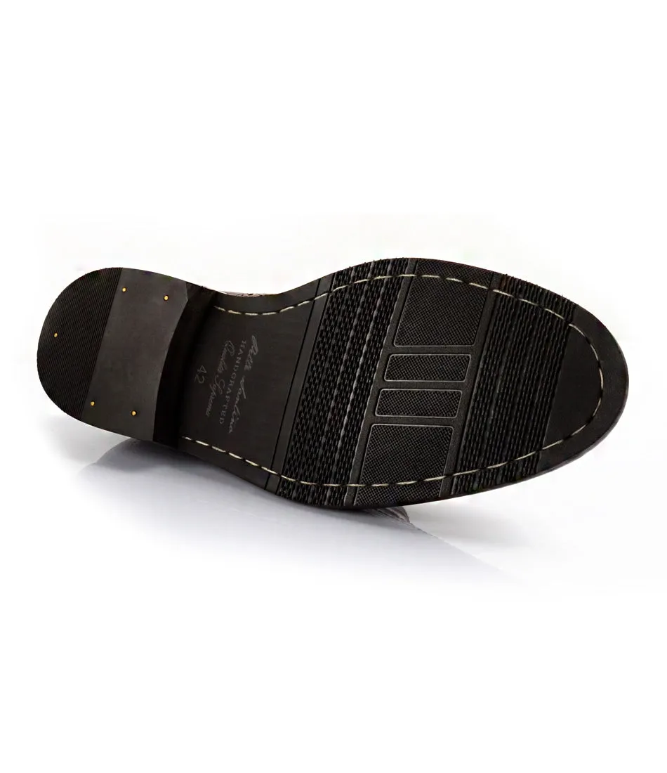 Full Brogue Derby - Cognac (Wide)
