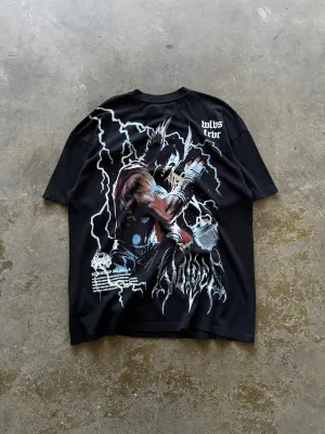 God Of Thunder "Premium" Oversized Tee in Black