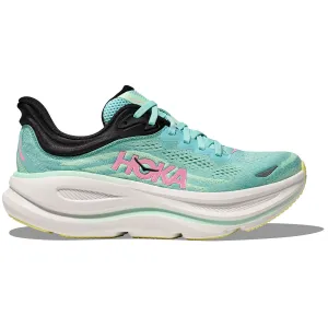Hoka Bondi 9 Running Shoes - Womens - Blue Spark/Mint Fluorite