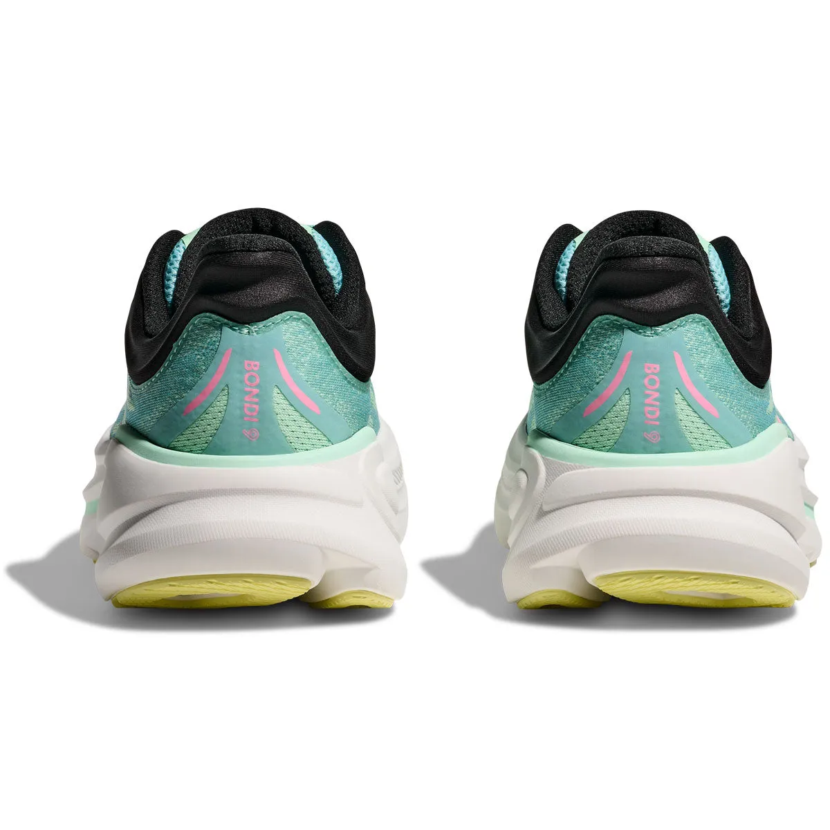 Hoka Bondi 9 Running Shoes - Womens - Blue Spark/Mint Fluorite
