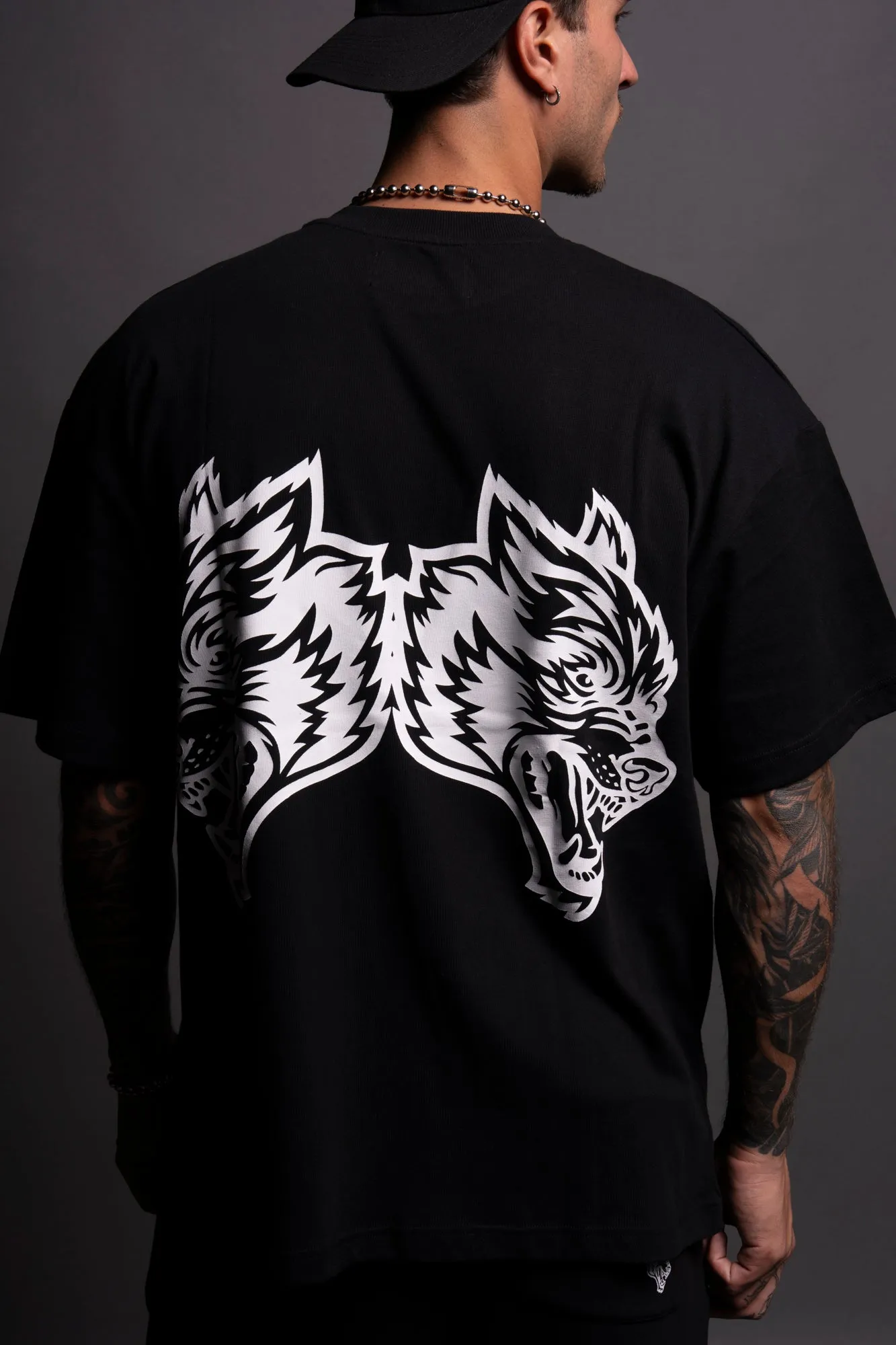 IYKYK "Premium" Oversized Tee in Black