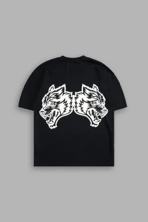 IYKYK "Premium" Oversized Tee in Black
