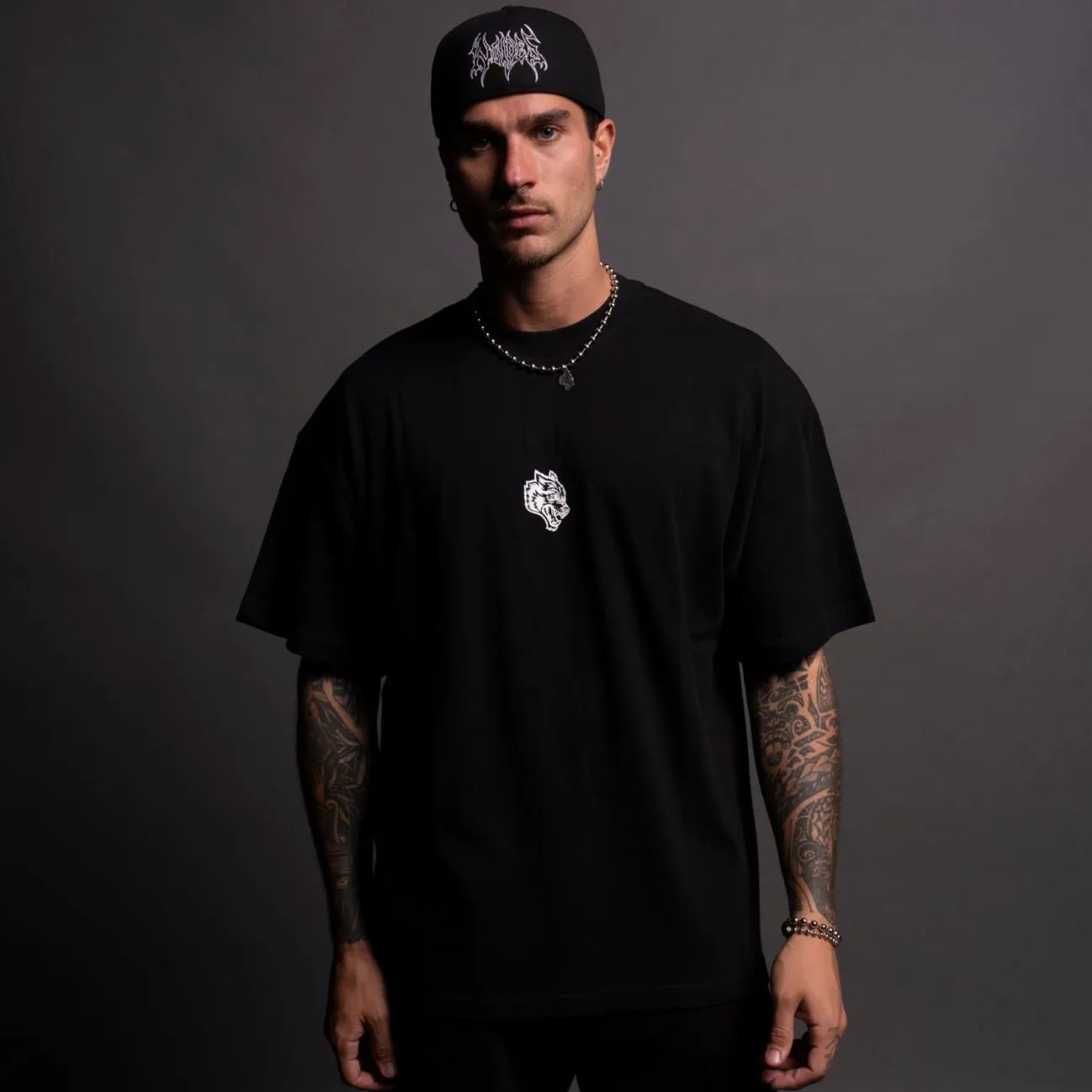 IYKYK "Premium" Oversized Tee in Black