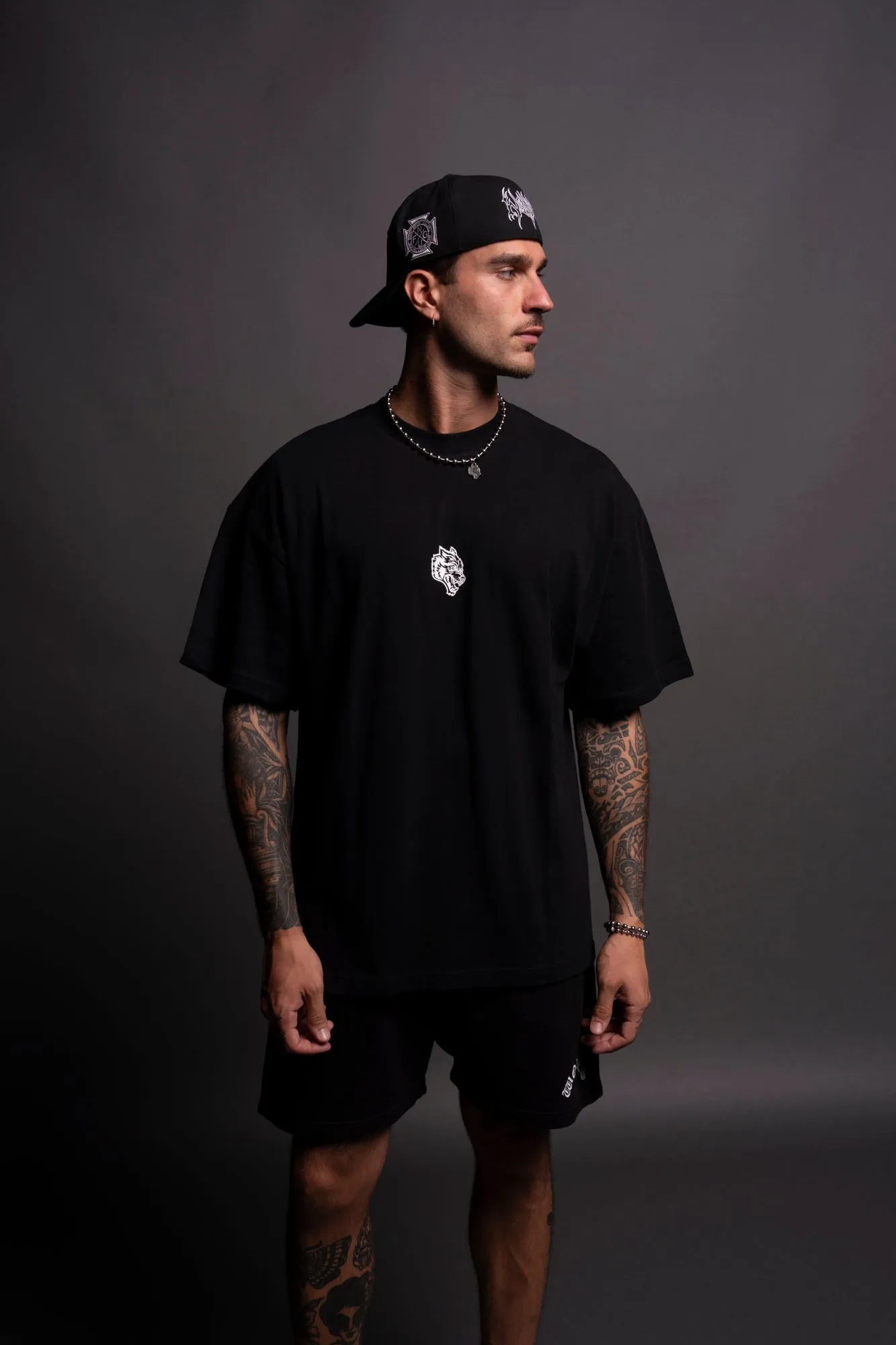 IYKYK "Premium" Oversized Tee in Black