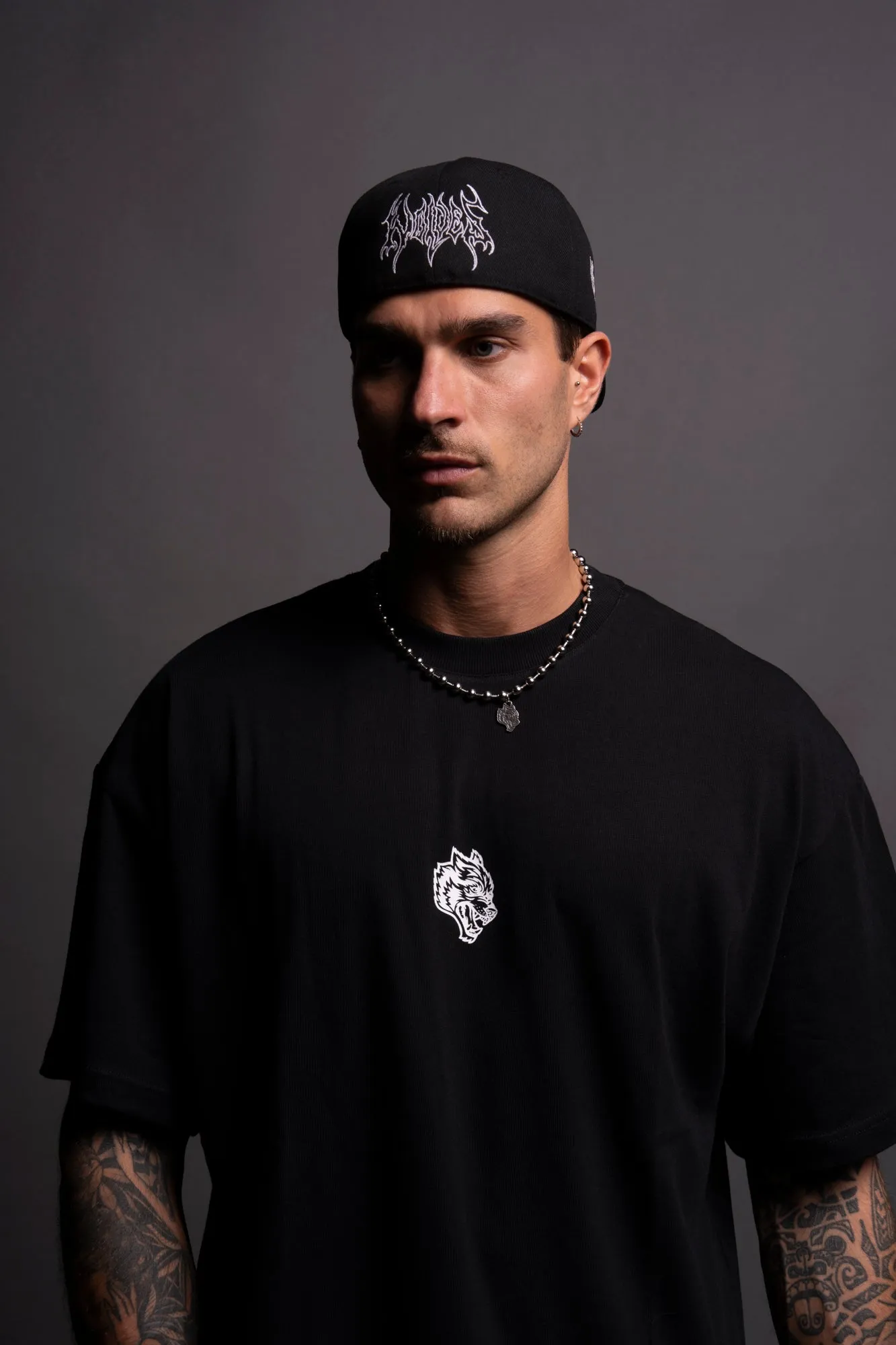 IYKYK "Premium" Oversized Tee in Black
