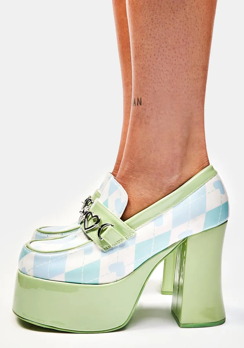 Julep Prep Skool Princess Platform Oxfords