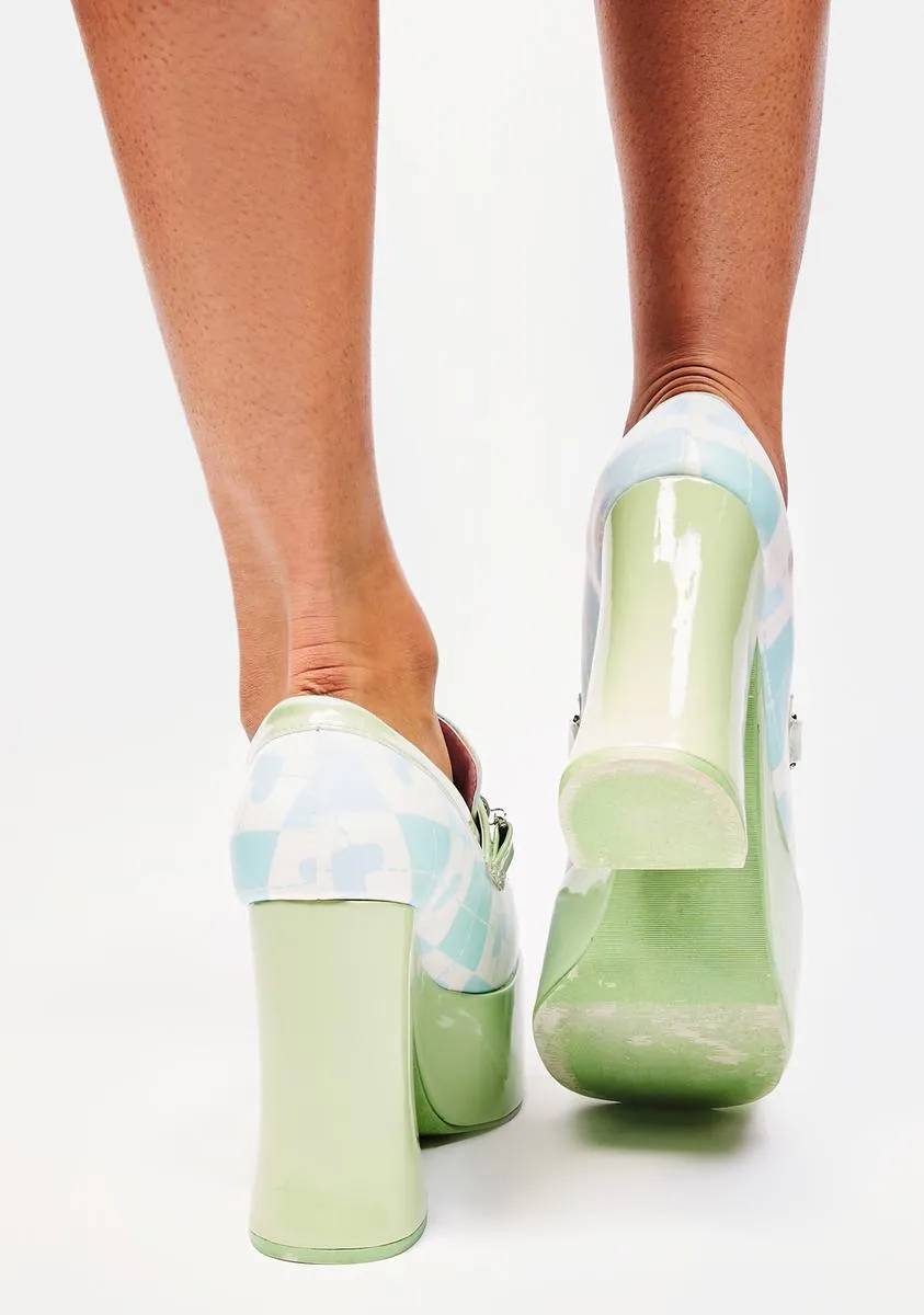 Julep Prep Skool Princess Platform Oxfords