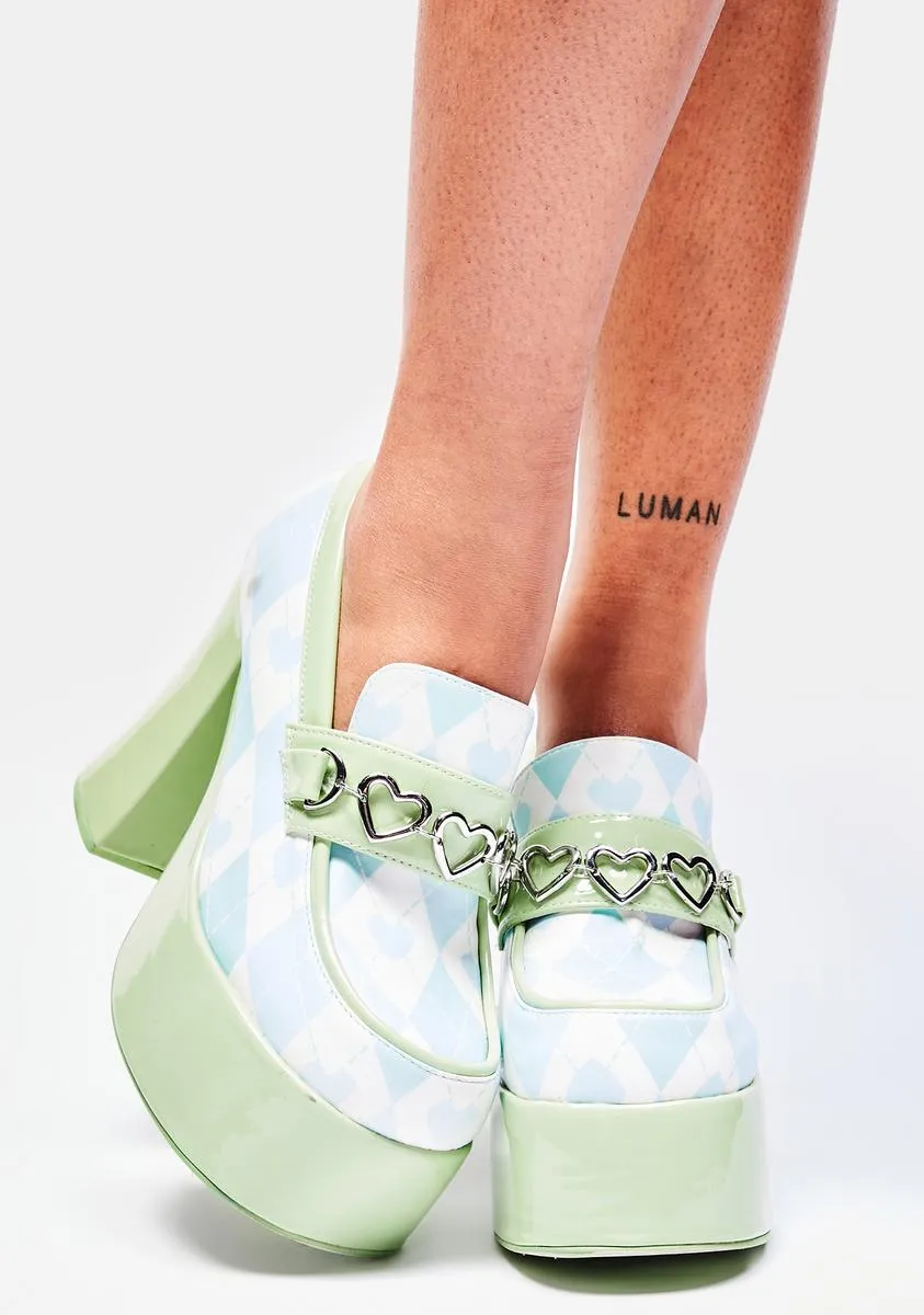 Julep Prep Skool Princess Platform Oxfords