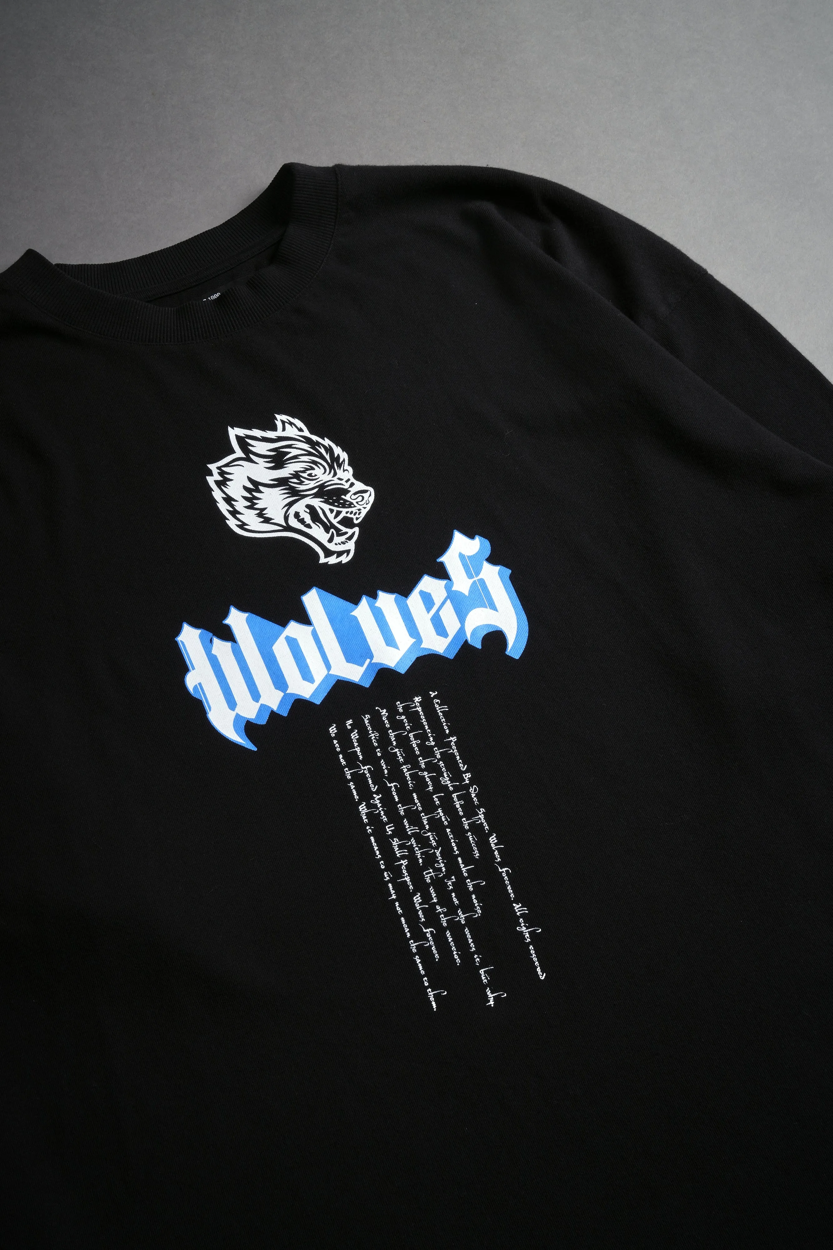 Kikoken Forever "Premium" Oversized Tee in Black