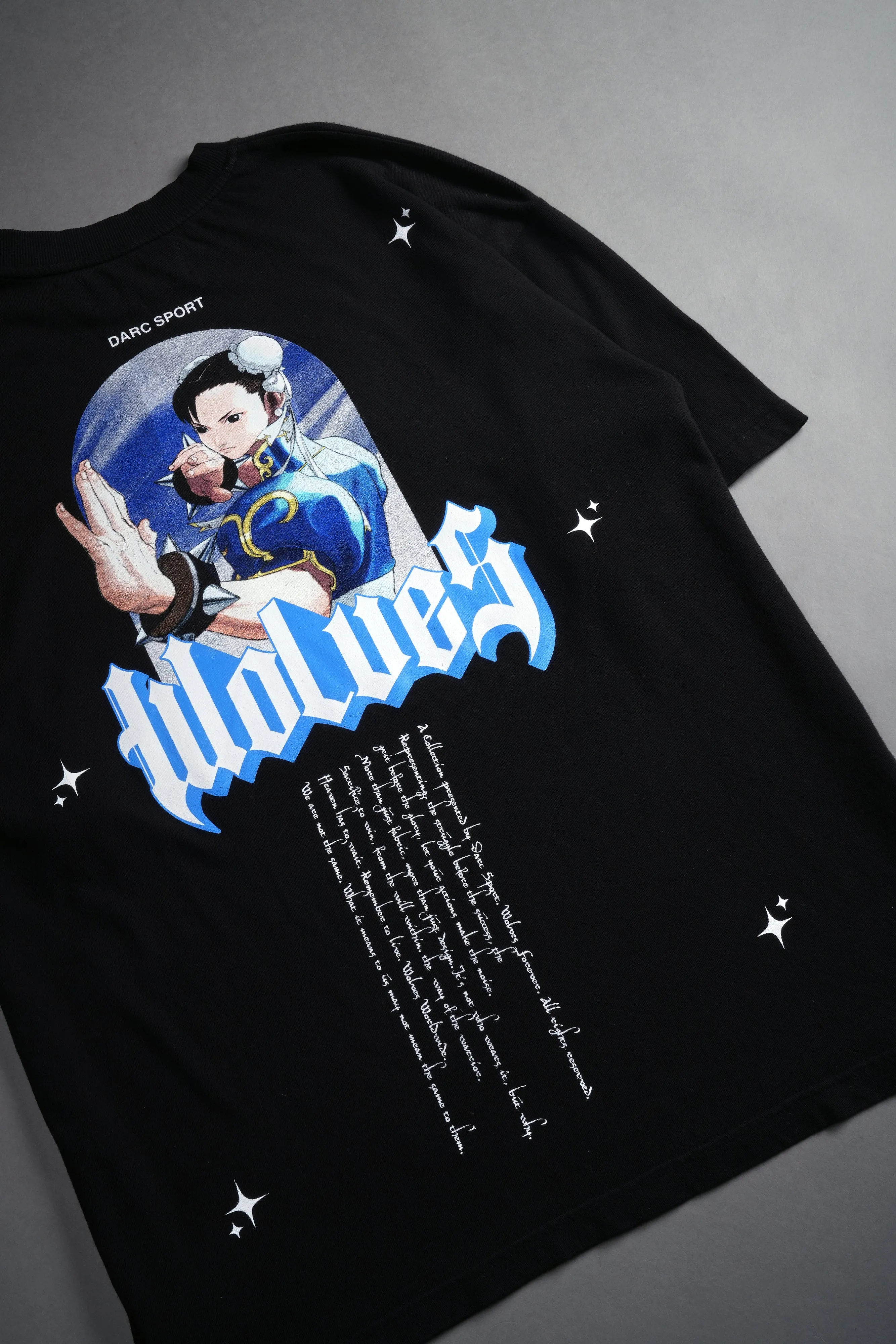 Kikoken Forever "Premium" Oversized Tee in Black