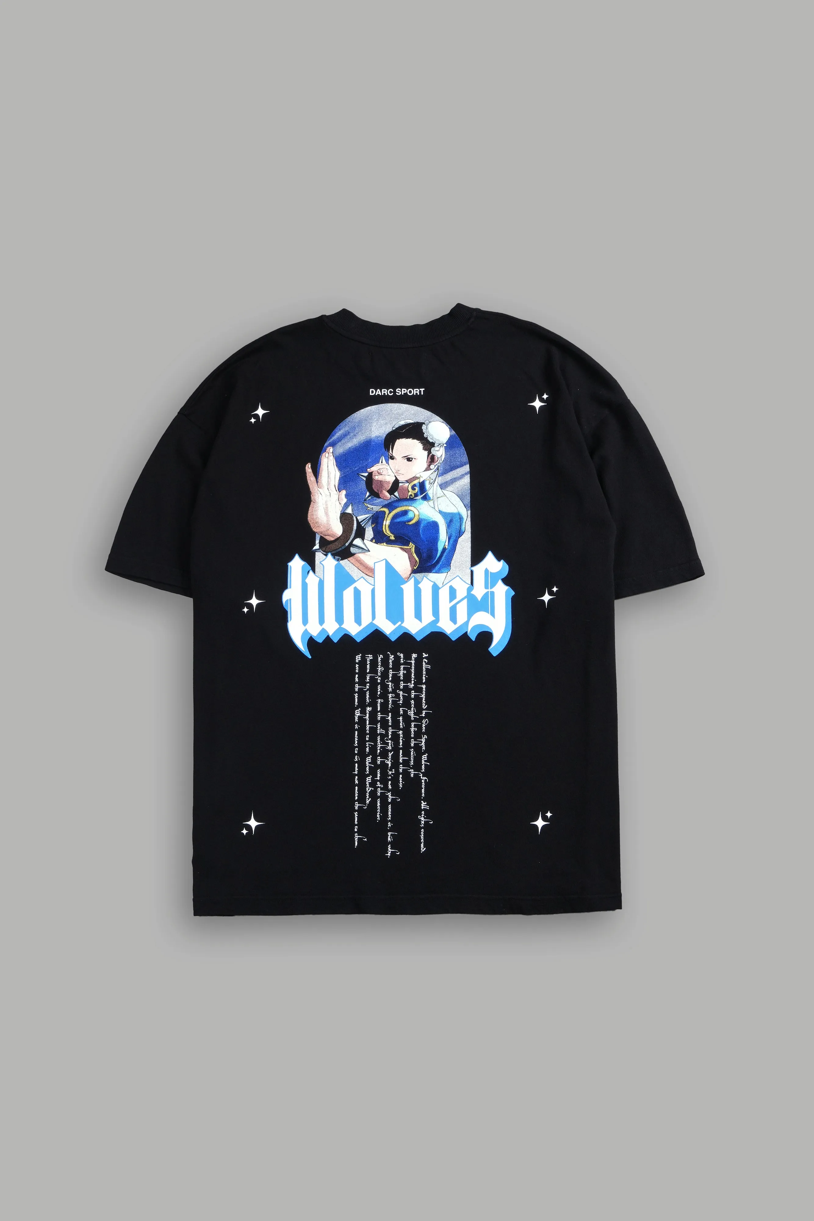 Kikoken Forever "Premium" Oversized Tee in Black