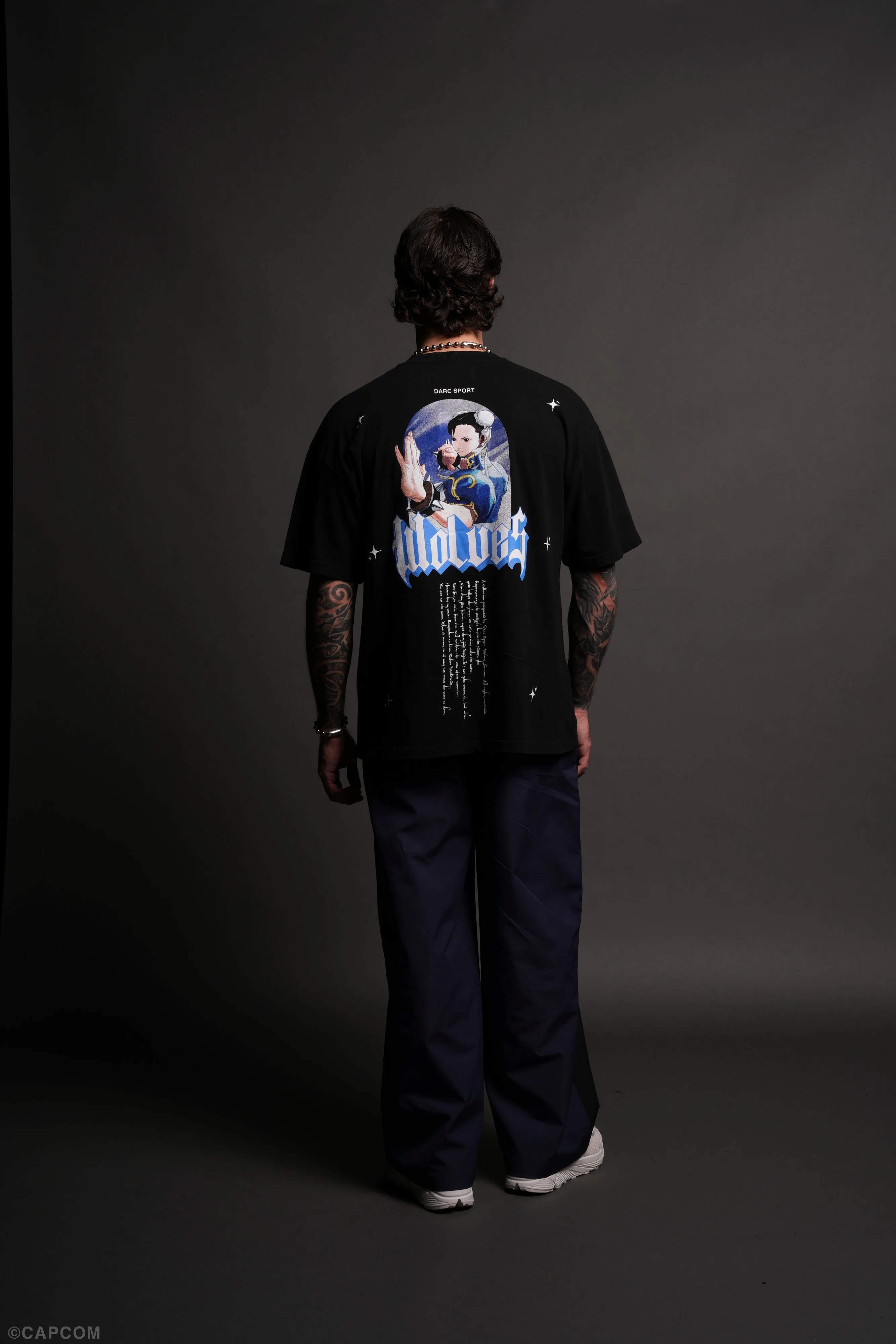 Kikoken Forever "Premium" Oversized Tee in Black