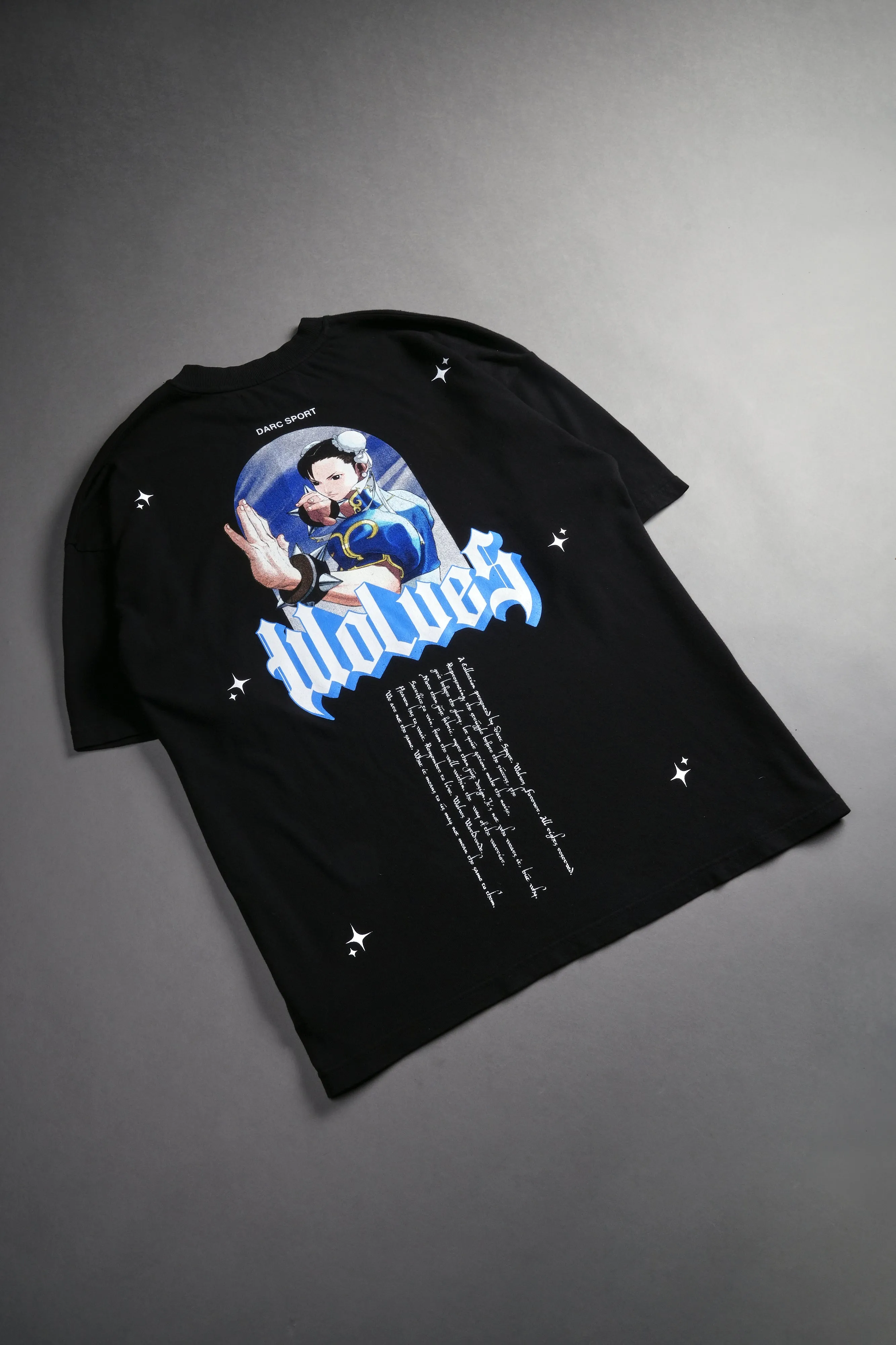 Kikoken Forever "Premium" Oversized Tee in Black